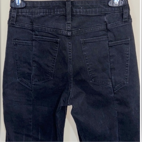 Joe’s Jeans X Taylor Hill Black Mid Rise Slim Straight Ankle Woman’s Size 27 - Picture 5 of 5